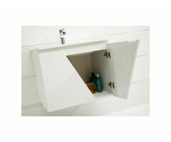 Долен конзолен PVC шкаф за баня ICP 6555 W "ЕНИЯ" - Изображение 3/4